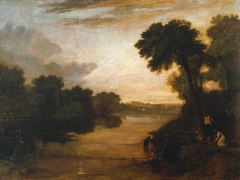 The Thames near Windsor by J. M. W. Turner