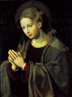The Virgin Annunciate by Cornelis van Cleve