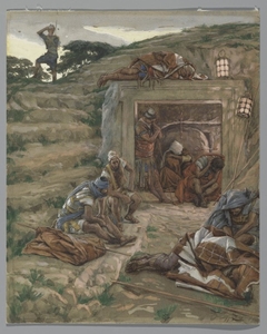 The Watch Over the Tomb by James Tissot