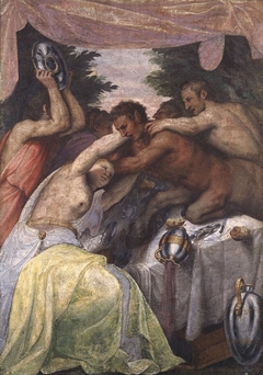 The Wedding of Pirithöus and Hippodamia (I) by Lattanzio Gambara