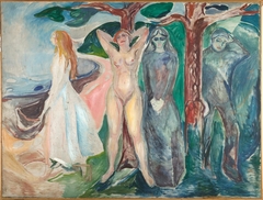 The Woman by Edvard Munch