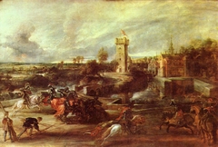 Tournament near the Moats of the Château de Steen