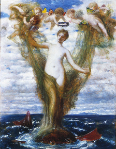 Venus Anadyomene by Arnold Böcklin