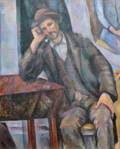 Le Fumeur de pipe accoudé by Paul Cézanne
