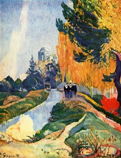 Les Alyscamps by Paul Gauguin