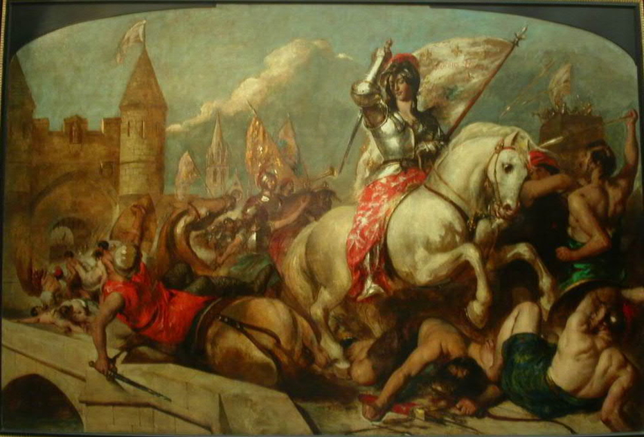 eanne d'Arc à la sortie d'Orléans, repoussant les Anglais