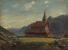 Urnes Church in Sogn by Tycho Jæger