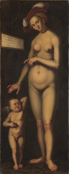 Venus und Amor als Honigdieb by Lucas Cranach the Elder