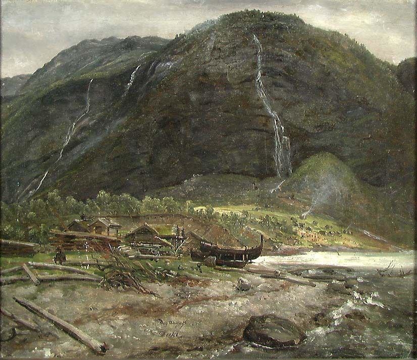 View at Skjolden in Sogn
