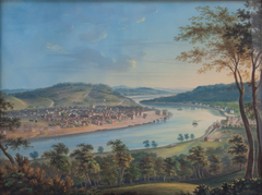 View of Cincinnati From Covington by John Caspar Wild