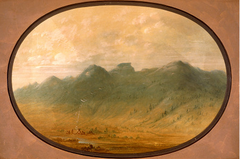 View of the Crystal Mountains, Brazil by George Catlin