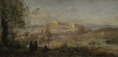 Villeneuve-les-Avignon, Fort Saint André by Jean-Baptiste-Camille Corot