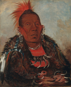 Wah-ro-née-sah, The Surrounder, Chief of the Tribe by George Catlin