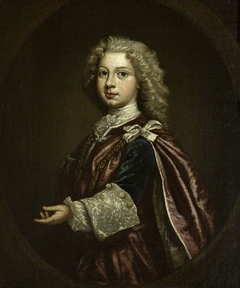 William Augustus, Duke of Cumberland (1721-1765), as a Boy, wearing the Robes of the Order of the Bath by Anonymous