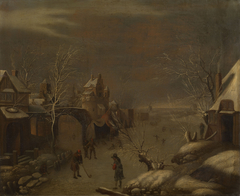 Winter landscape by Anonymous