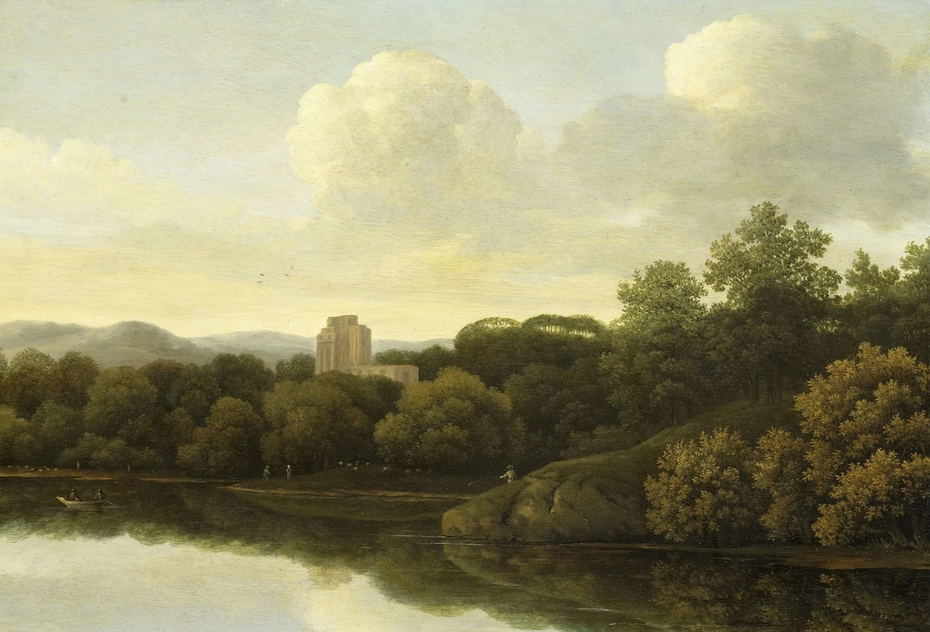 Wooded Landscape with River