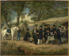 Zachary Taylor at Walnut Springs by William Garl Brown