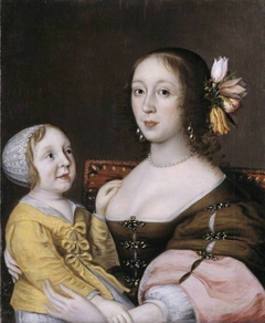 A Lady of the Grenville Family and her Son by Gilbert Jackson