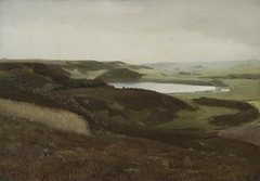 A landscape near Bryrup, Jutland by Laurits Andersen Ring