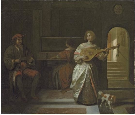 A Musical Company of Three Figures