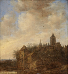 A View of a Town in Holland