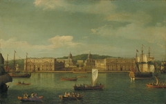 A View of Greenwich from the River by Canaletto