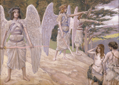Adam and Eve Driven From Paradise by James Tissot