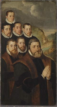 Antoine Humbelot with his sons