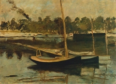 Argenteuil, Boat (study) by Edouard Manet