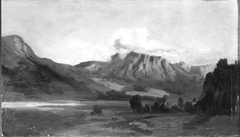 Berglandschaft by Adolf Heinrich Lier