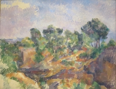 Bibémus by Paul Cézanne