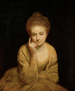 Bildnisstudie einer jungen Dame by Joshua Reynolds