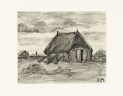 Boerenschuur by Sientje Mesdag-van Houten