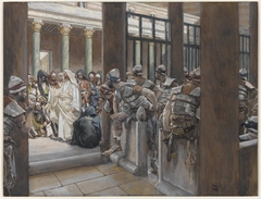 But No Man Laid Hands Upon Him by James Tissot