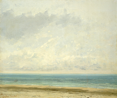 Calm Sea by Gustave Courbet