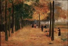 Canto de Luxemburgo (Outono) by Eliseu Visconti