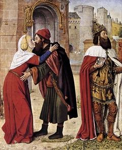 Charlemagne and the Meeting at the Golden Gate by Jean Hey