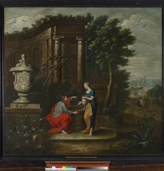 Christ and the Woman of Samaria by Anonymous