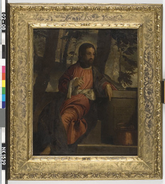 Christus bij de bron van Jacob by Bonifazio Veronese