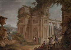 Classical Ruins by William Hamilton