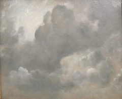 Cloud study by John Constable