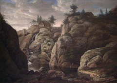 Coastal Landscape with Rocks