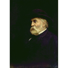 Collis Potter Huntington by Francis Lathrop