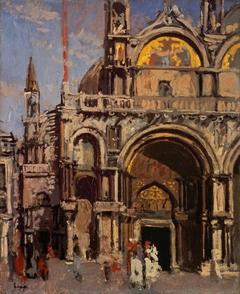 Corner of St Mark's, Venice by Walter Sickert