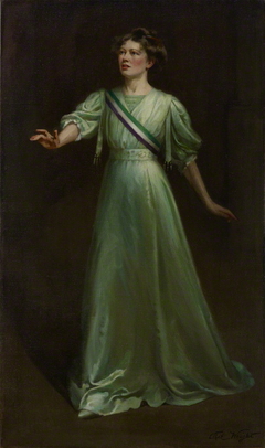 Dame Christabel Pankhurst by Ethel Wright