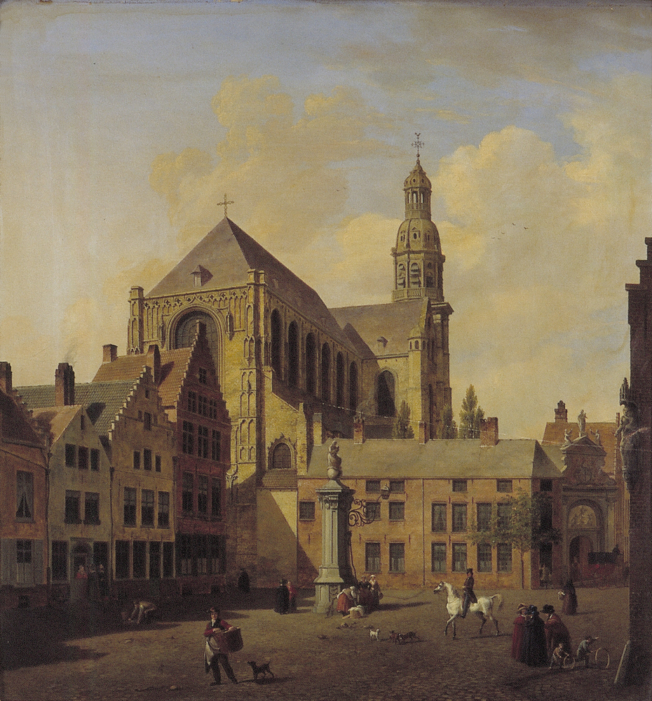 De Veemarkt met de Sint Pauluskerk te Antwerpen