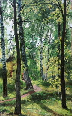 Deciduous Forest. Etude by Ivan Shishkin