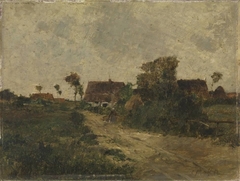 Dorfstraße by Carl Albrecht