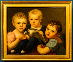Drei Kinder Lutterbeck by Johann Christoph Rincklake