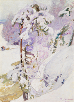 Early spring by Pekka Halonen